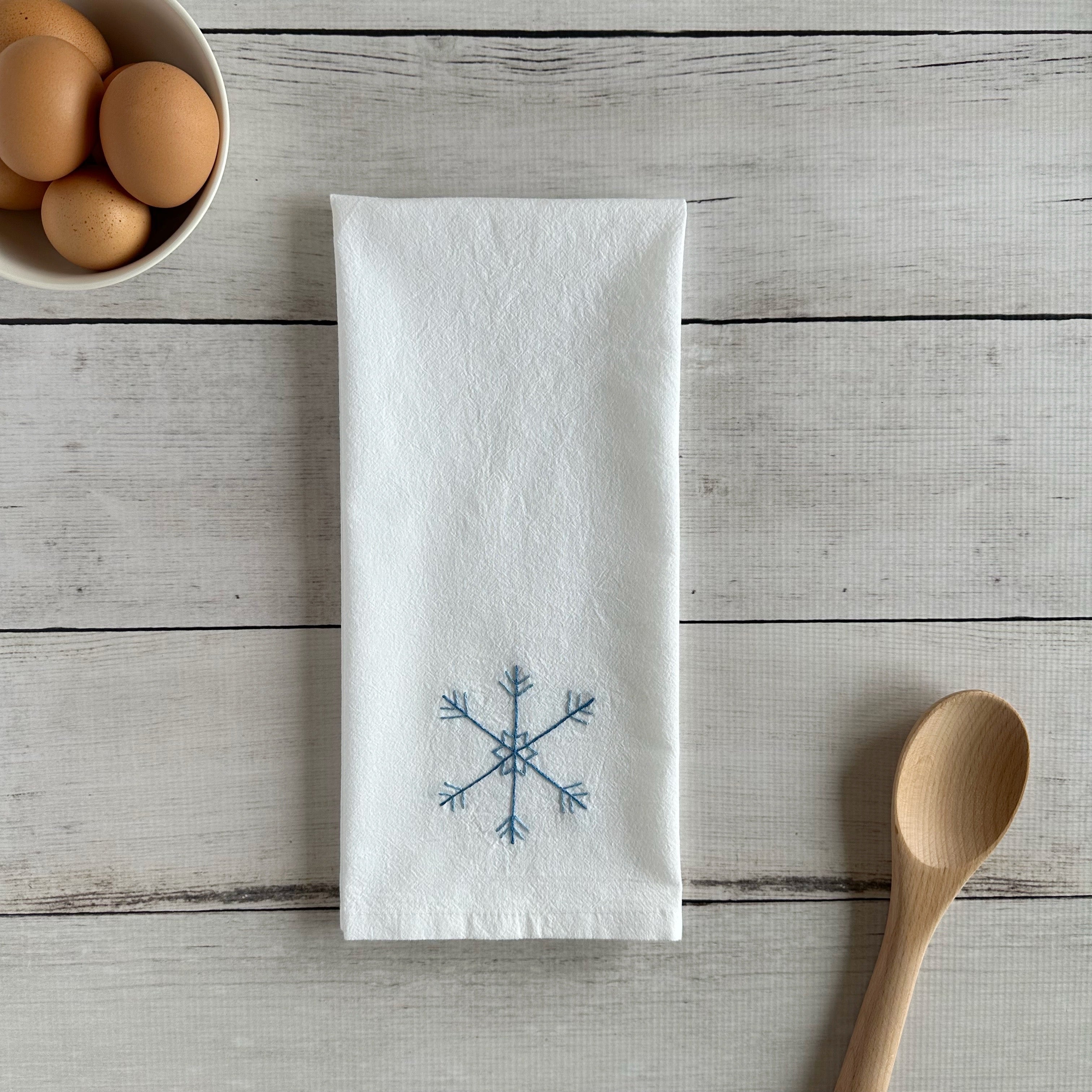 Snowflake Tea Towel