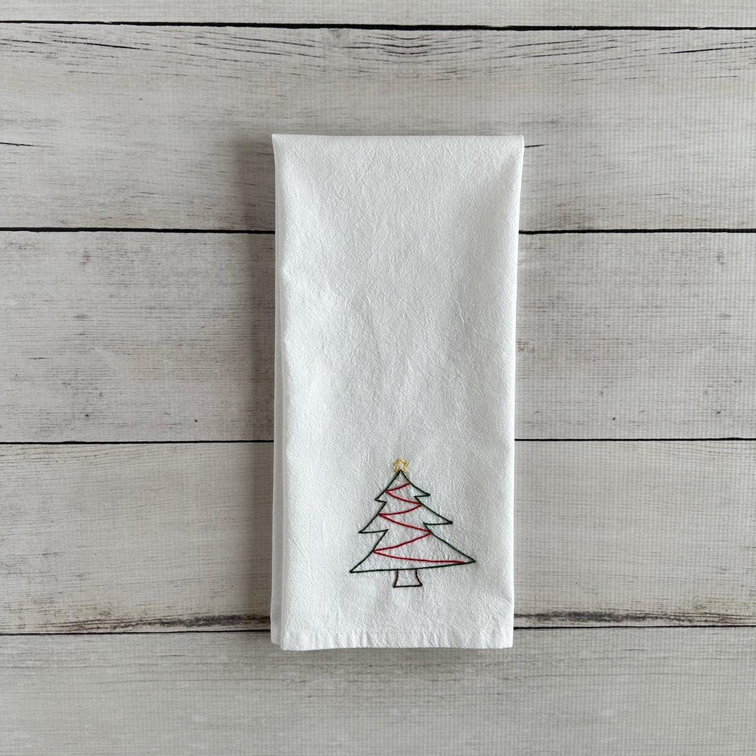Christmas Tree Tea Towel