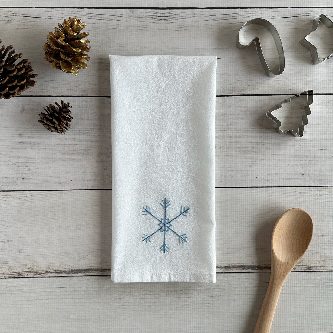 Snowflake Tea Towel