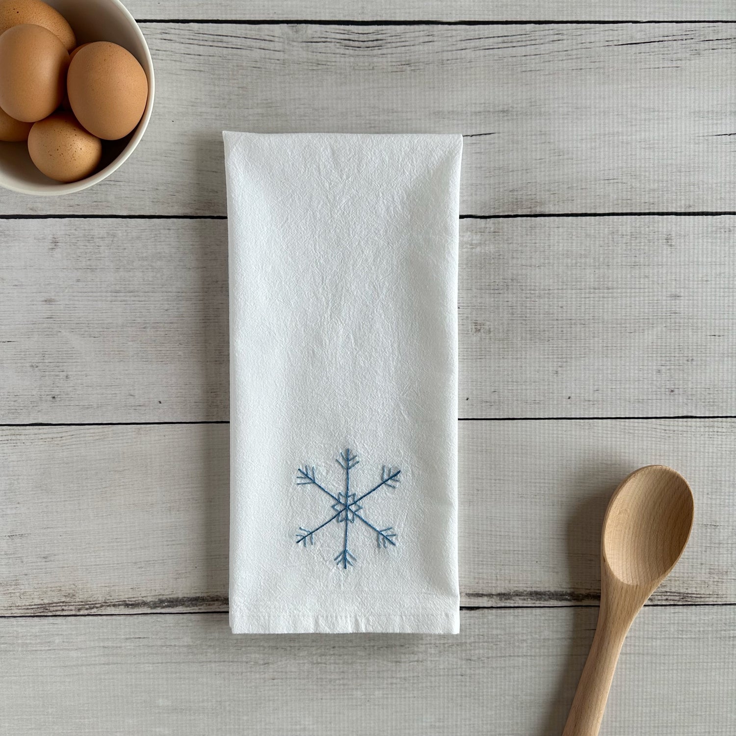 Snowflake Tea Towel