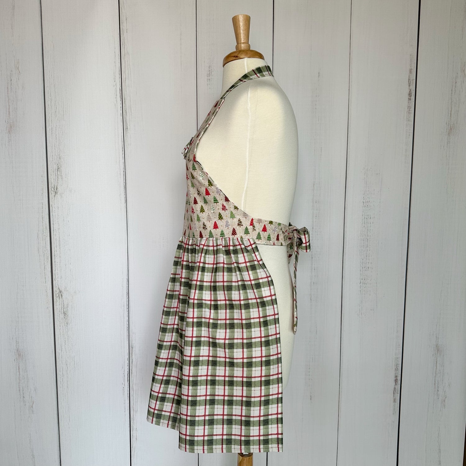 Christmas Trees &amp; Plaid Legacy Apron