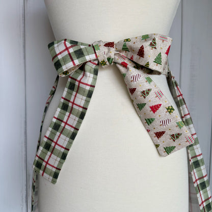 Christmas Trees &amp; Plaid Legacy Apron